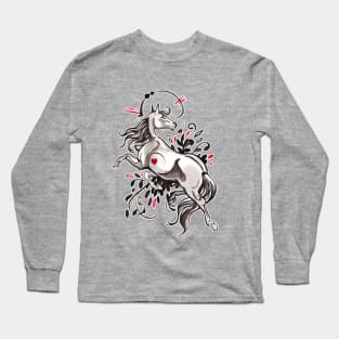 Free as the Horse Long Sleeve T-Shirt